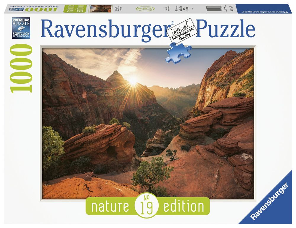 1000pc Ravensburger Zion Canyon USA