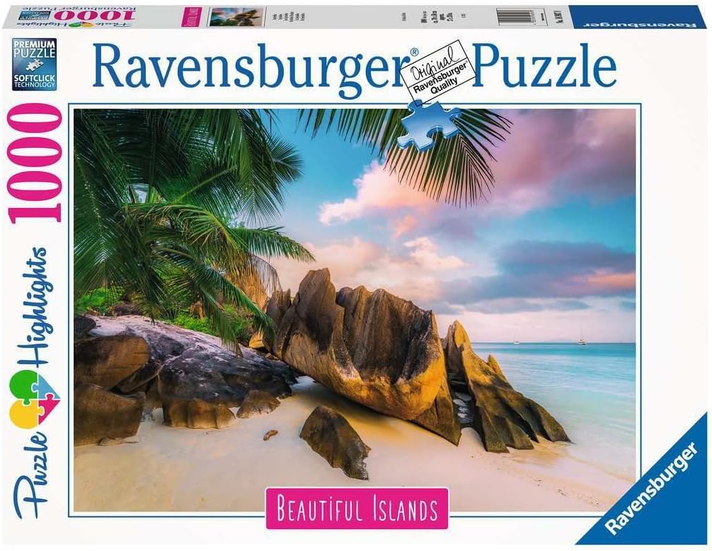 Beautiful Island: Seychelles 1000 Piece Puzzle
