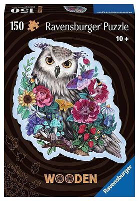 Wooden Puzzle Mysterious Owl 150 Piece Puzzle