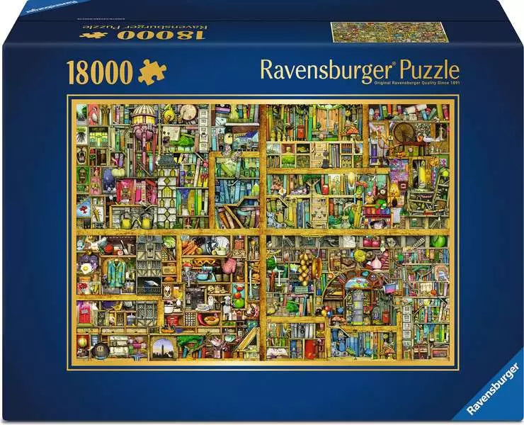 Ravensburger Magical Bookcase 18000 Piece Puzzle