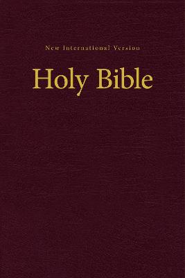 NIV Value Pew And Worship Bible, Burgundy