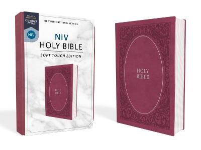 NIV, Holy Bible, Soft Touch Edition, Leathersoft, Pink, Comfort Print (Imitation Leather)