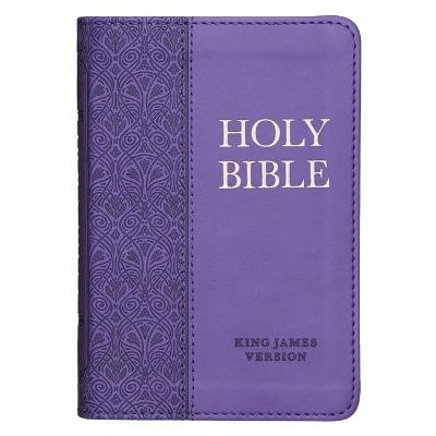 KJV Purple Faux Leather Mini Pocket Bible
