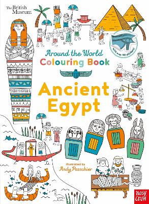 Around the World Colouring Book Ancient Egypt