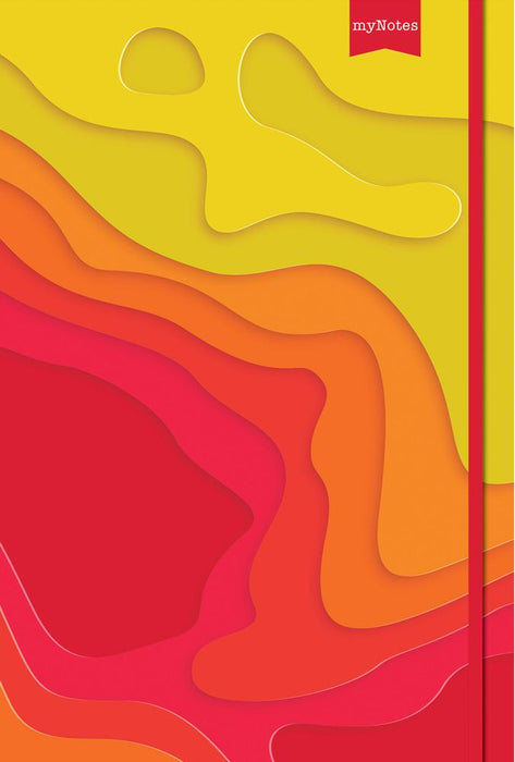 MyNotes Lava Rings A5 (Paperback)