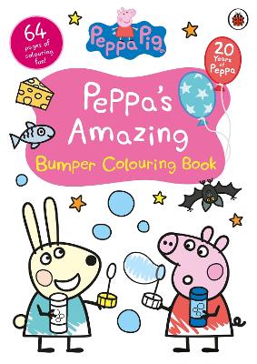 Peppa Pig: Peppa's Amazing Bumper Colouring Book (Paperback)