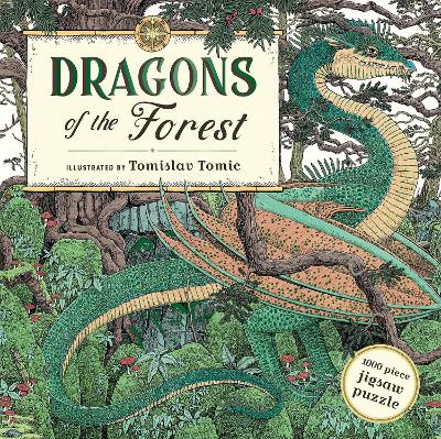 Dragons Of The Forest 1000 Piece Puzzle