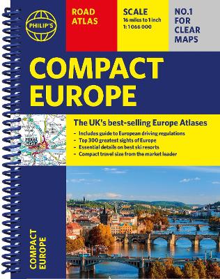 Compact Europe Road Atlas