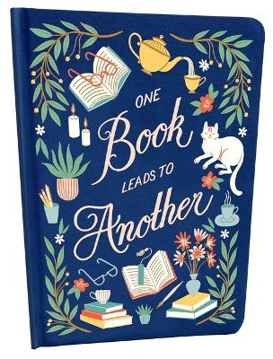One Book Leads To Another Embroidered Journal (Hardcover)