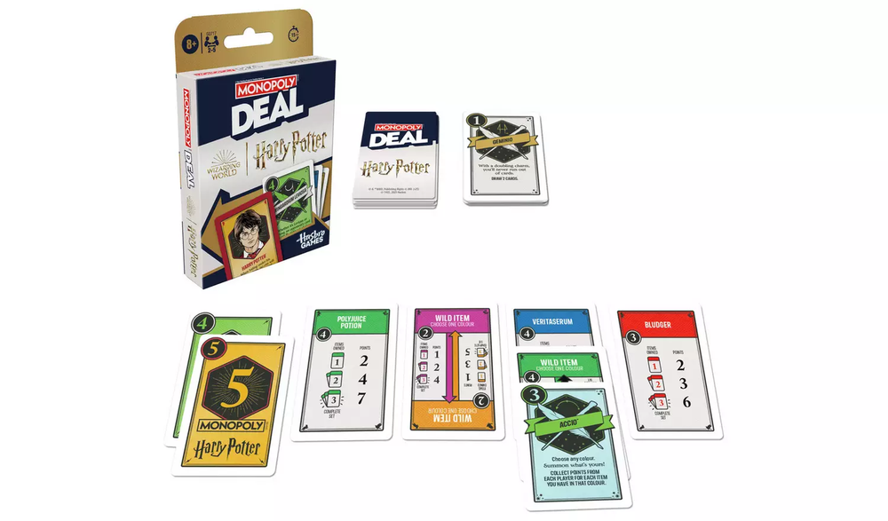 Monopoly Deal: Harry Potter Card Game
