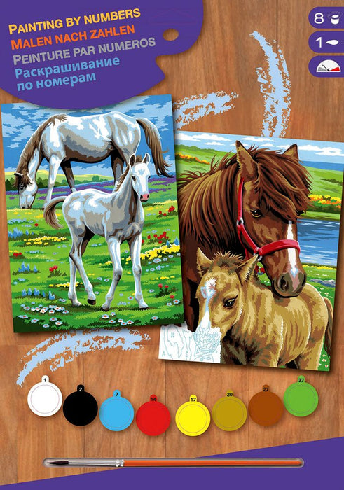 Junior Paint by Numbers Horses