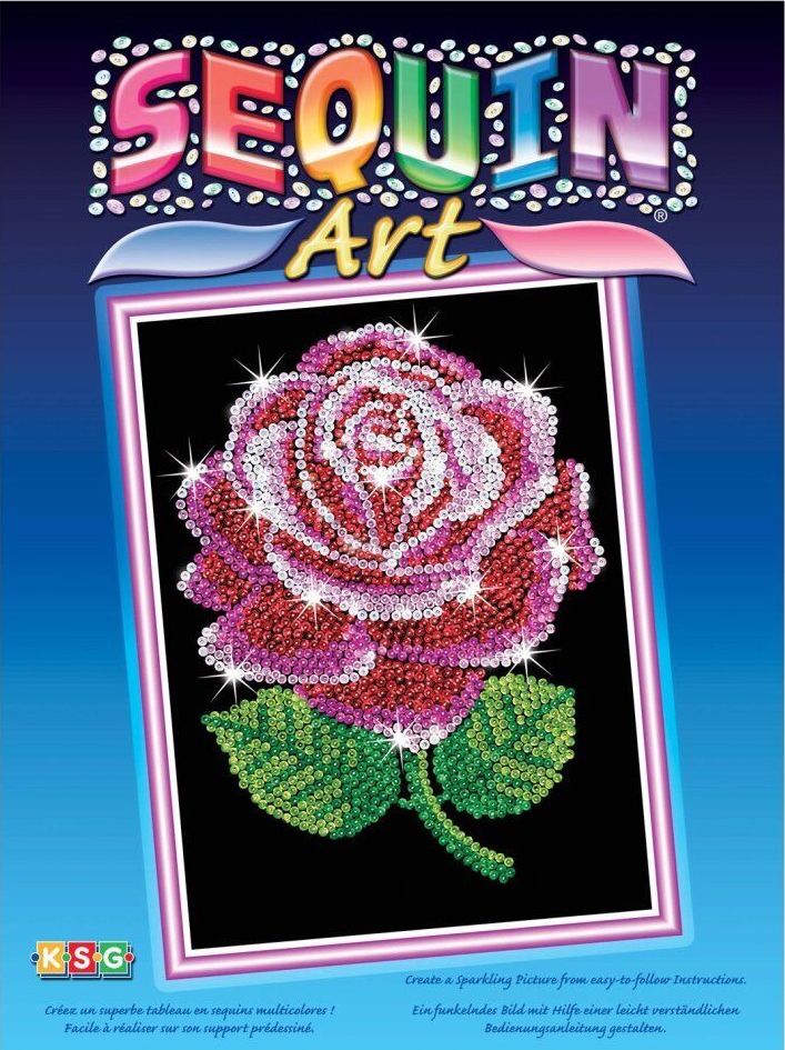 Sequins Art Flower