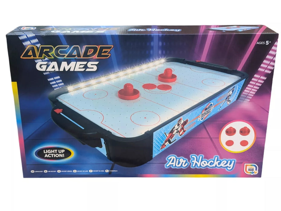 LED Tabletop Air Hockey Game
