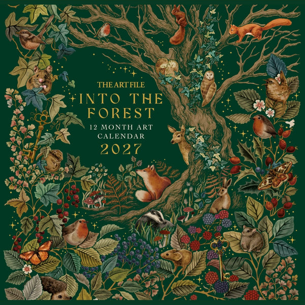The Art File: Into The Forest 12 Month Art Calendar 2027