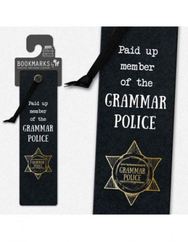 Grammar Police: Bookmark