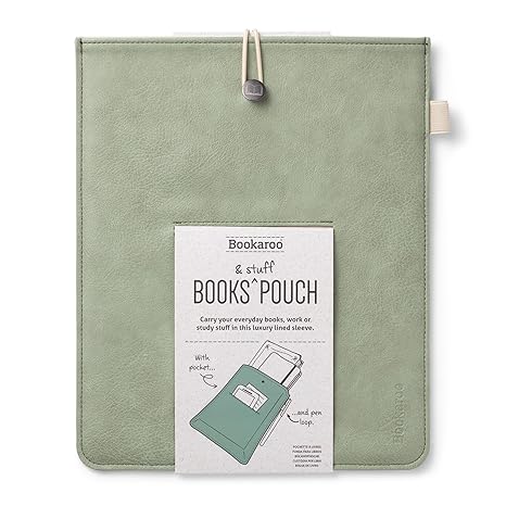 Bookaroo Books And Stuff Pouch Fern