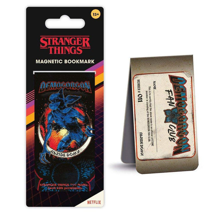 Stranger Things Magnetic Bookmark