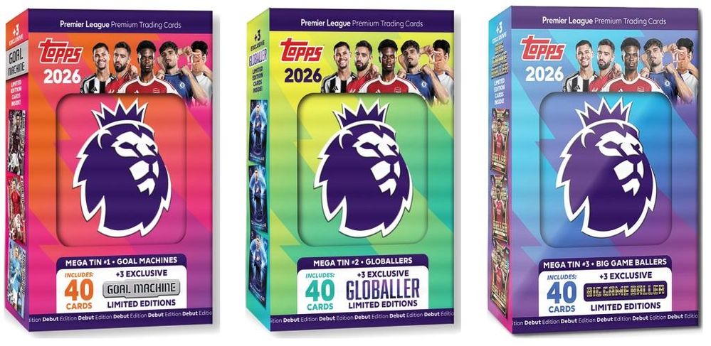 Premier League Premium Mega Tin 2026