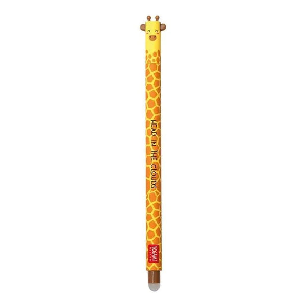 Erasable Gel Pen Giraffe Black