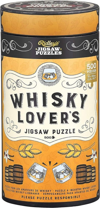 Ridley's Whisky Lover's 500 Piece Jigsaw Puzzle