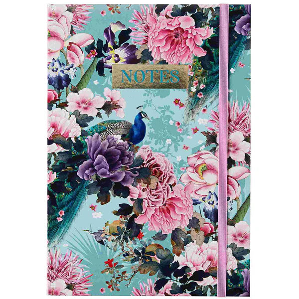 A5 Notebook Exquisite Peacock