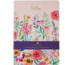 Note Books 3Pack Aurora