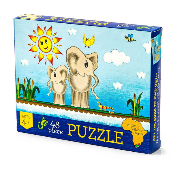 African Folklore Stories: Elephant Puzzle