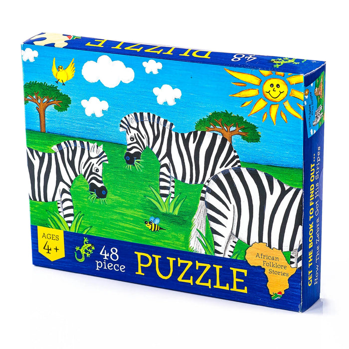 African Folklore Stories: Zebra Puzzle