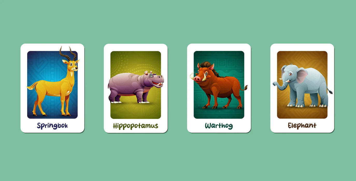 African Wildlife Snap (Card Game)