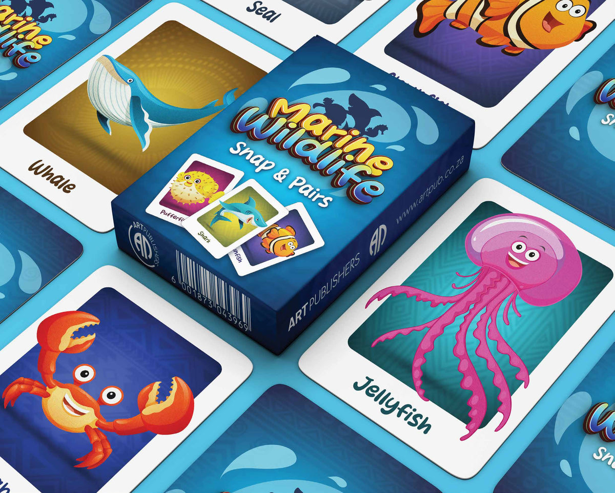 Marine Life Snap Cards