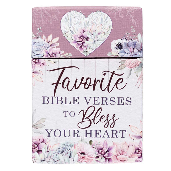 Favorite Bible Verses To Bless Your Heart Boxed Cards