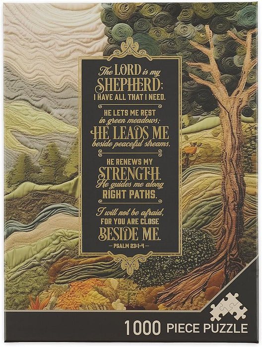 The Lord Is My Shepherd 1000 Piece Puzzle