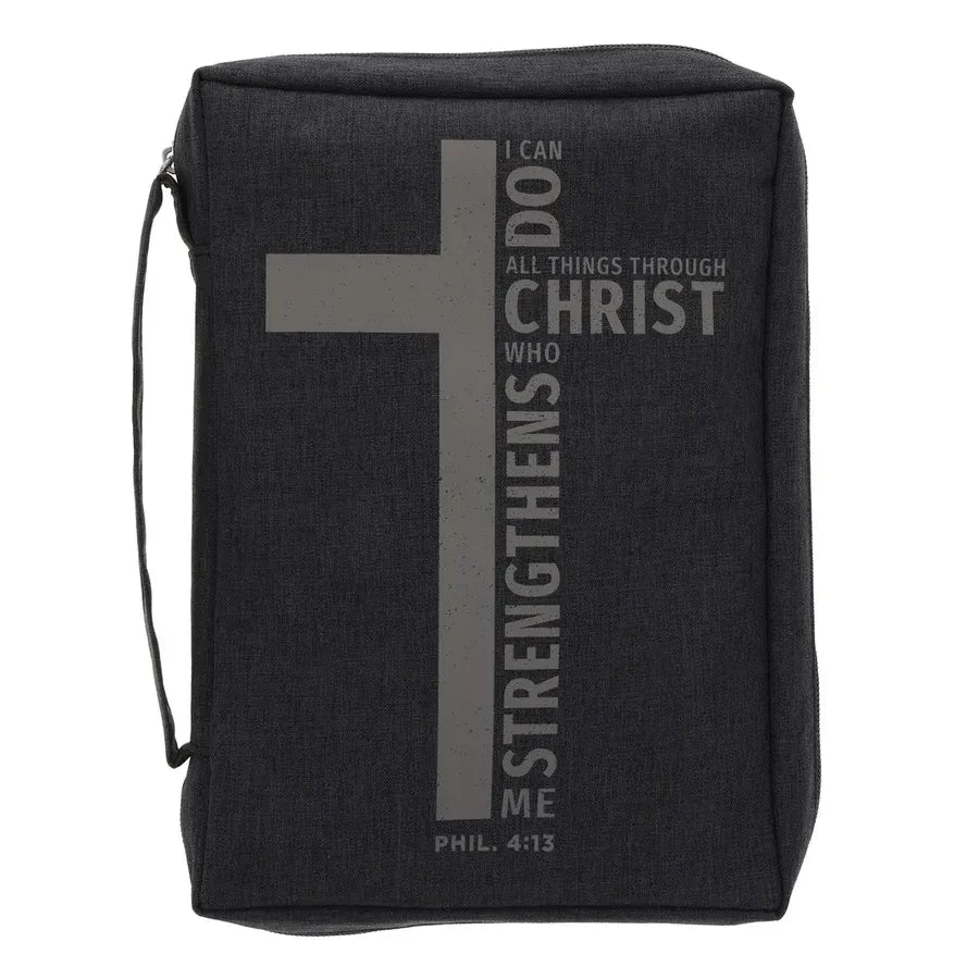 I Can Do All Things Through Christ Who Strengthens Me Polyester Bible Medium Bag