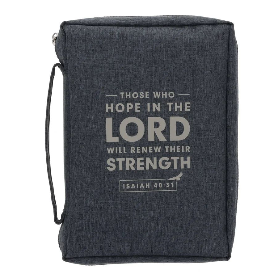 Bible Bag - Those Who Hope in the Lord Will Renew Their (XLarge)