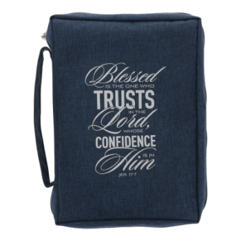 Blessed Is the One Who Trusts in the Lord Bible Bag Extra-Large