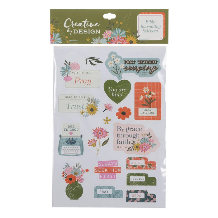 Grow in Grace Journaling Stickers (Set Of 3)