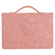 Be Still faux large Leather (Bible Bag)
