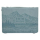 Faith Can Move Mountains Faux Medium Leather (Bible Bag)