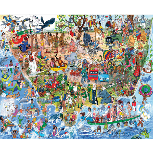 Funny South Africa 1500 Pc Puzzle
