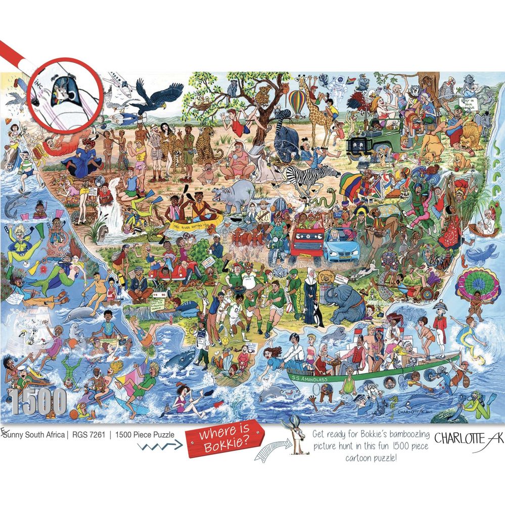 Funny South Africa 1500 Pc Puzzle