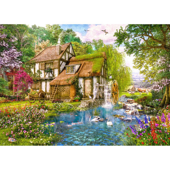 The Old Water Wheel 2000pc Puzzle