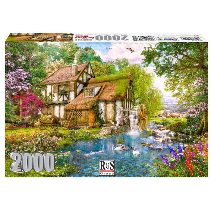 The Old Water Wheel 2000pc Puzzle