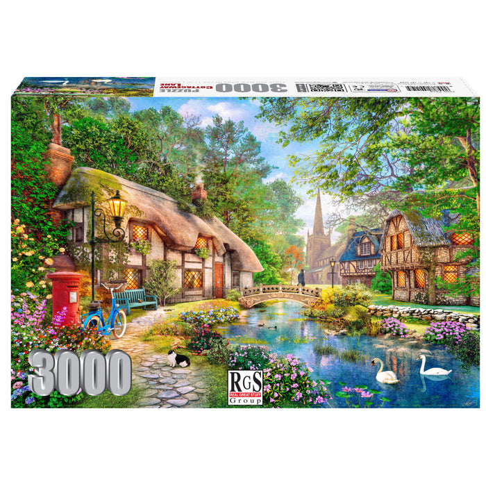 Cottageway Lane 3000pc Puzzle