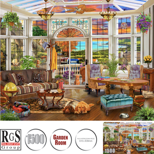 RGS Garden Room 1500 Piece Puzzle