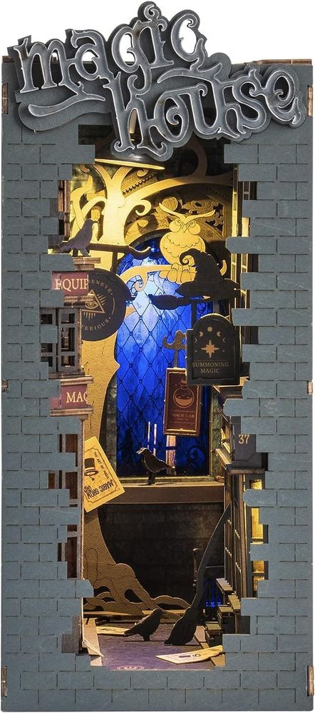 DIY Book Nook: Magic House 3D Puzzle