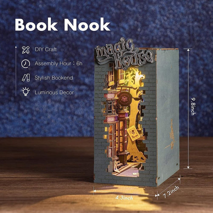 DIY Book Nook: Magic House 3D Puzzle