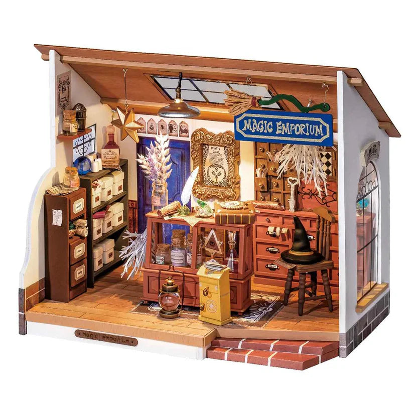 DIY House: Kiki's Magic Emporium Miniature Kit 3D Puzzle