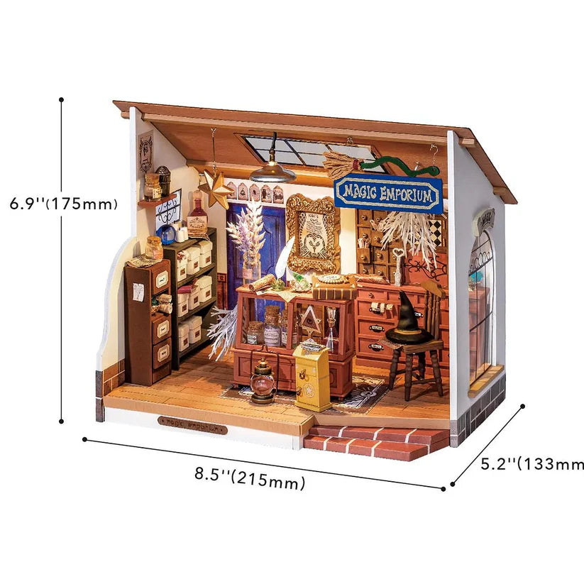 DIY House: Kiki's Magic Emporium Miniature Kit 3D Puzzle