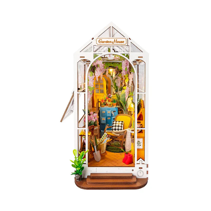 DIY Book Nook: Garden House 3D Puzzle