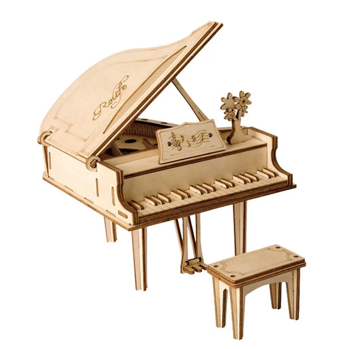 Grand Piano 3D Wooden Puzzle